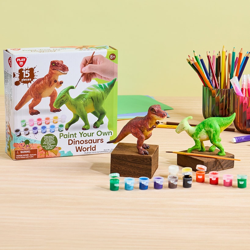 Paint Your Own Dinosaurs - Fun and Creative Set for Kids