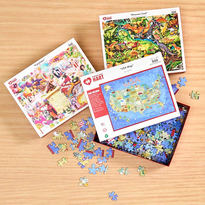 500-Pc. Puzzles