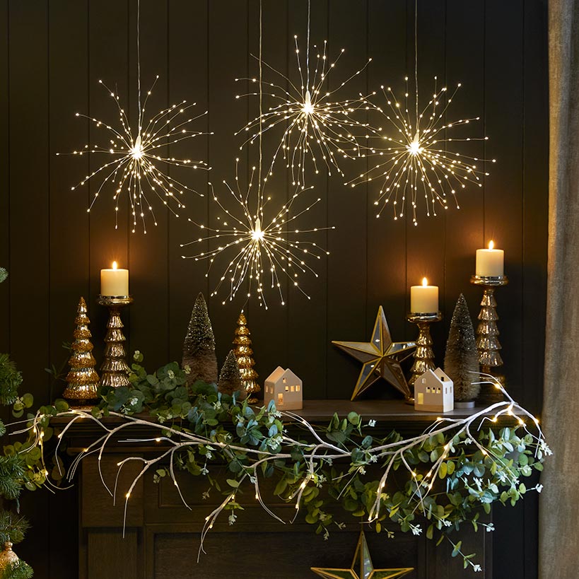Hanging Starburst Light Feature