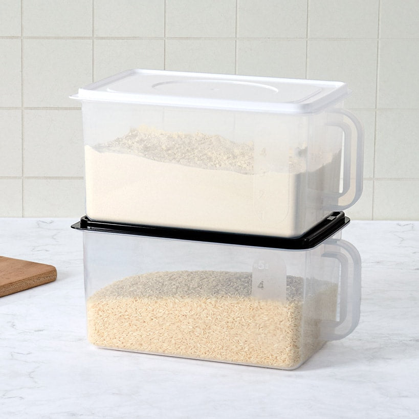 Large Food Storage Container with Lid and Handle
