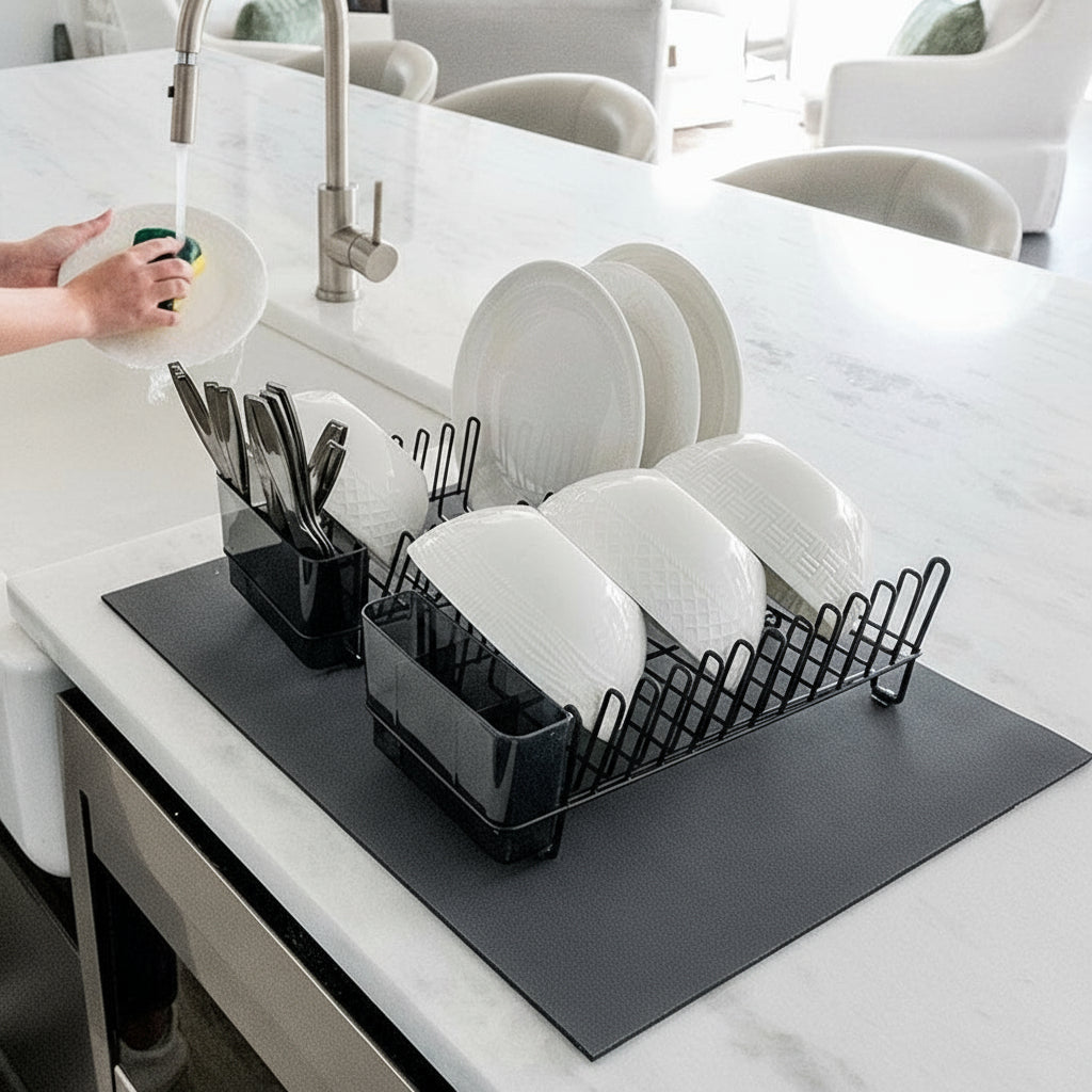 Dry Mat With Hydro Antimicrobial Surface 19"x15" Stain Resistant