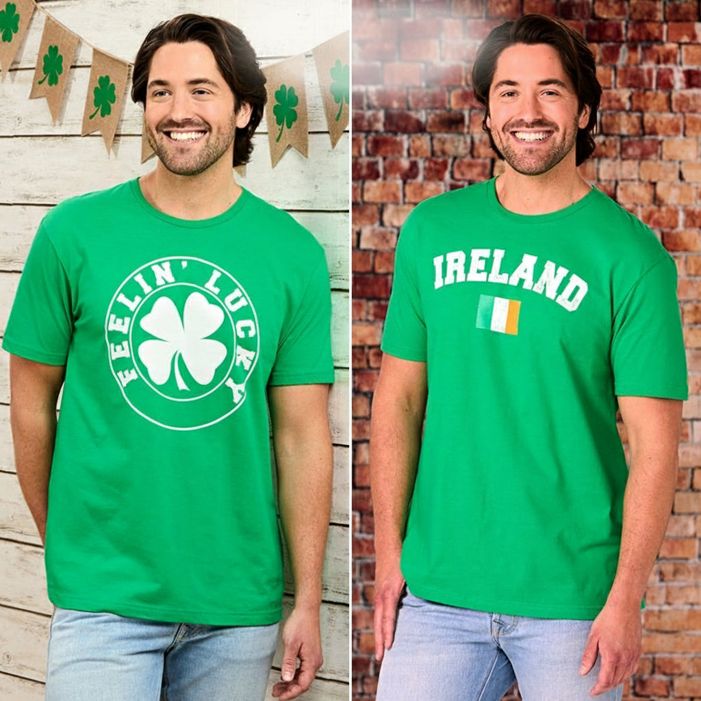 St. Patrick's Day Short Sleeve Men's T Shirt