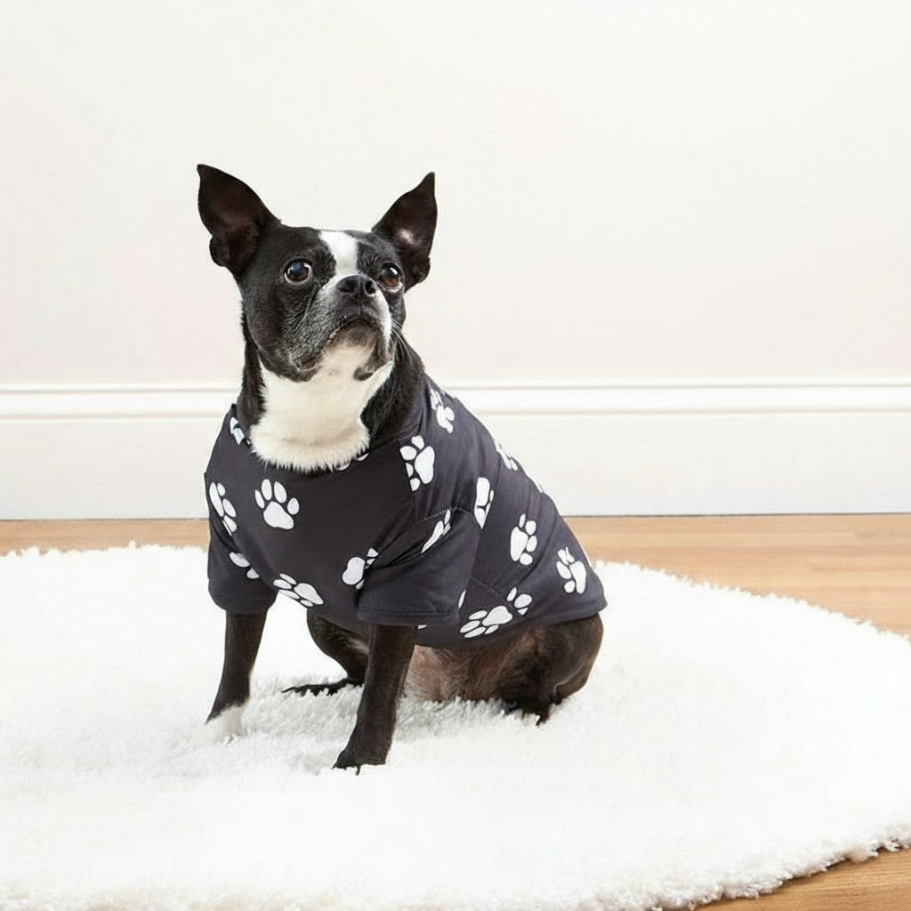 Pet Sherpa Jacket - Cozy, Reversible Design with Easy Fabric-Magic Closure