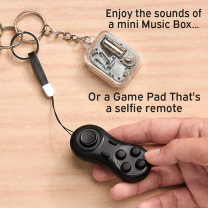 World's Smallest Toys - Whimsical Music Box or Handy Game Pad Remote