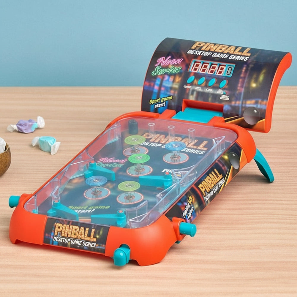 Pinball Table with Light and Sound-Arcade Action with Dual Flipper ...