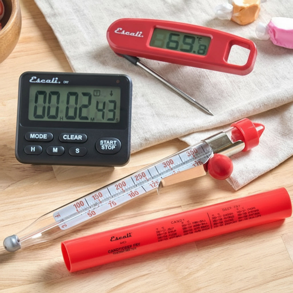 Escali Baking Tools - Deep Fry Thermometer, Compact Thermometer, Loud Timer