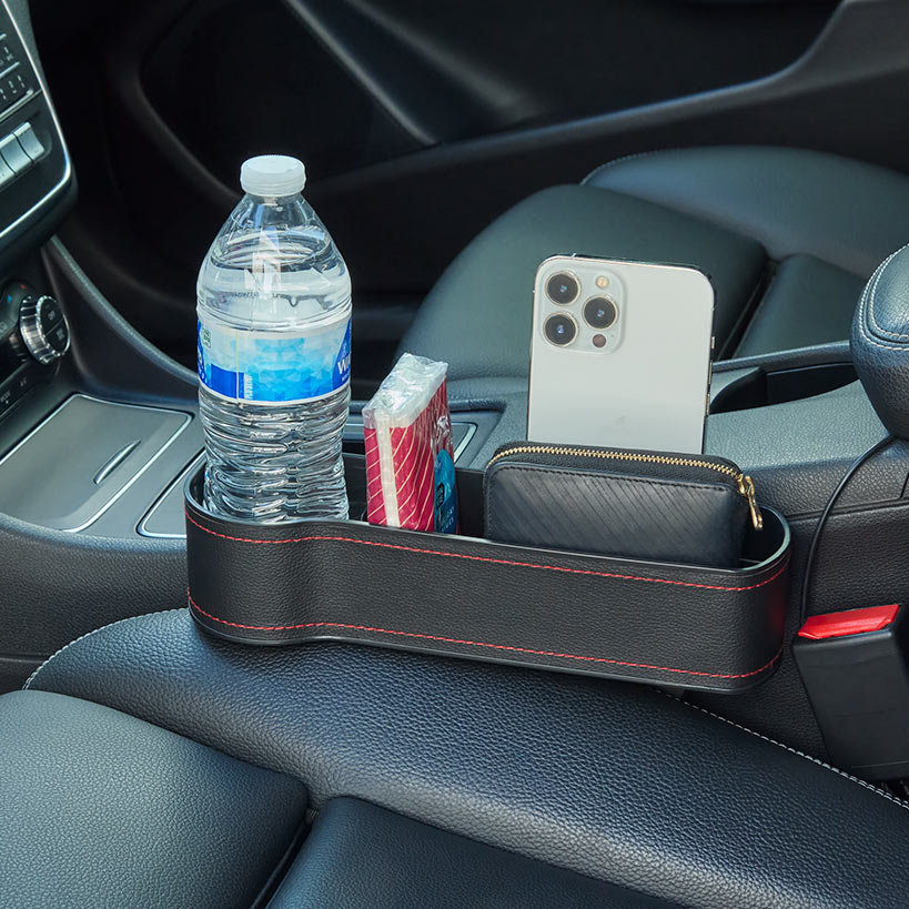 Car Seat Gap Filler with Organizer Between Seats Console Organizer