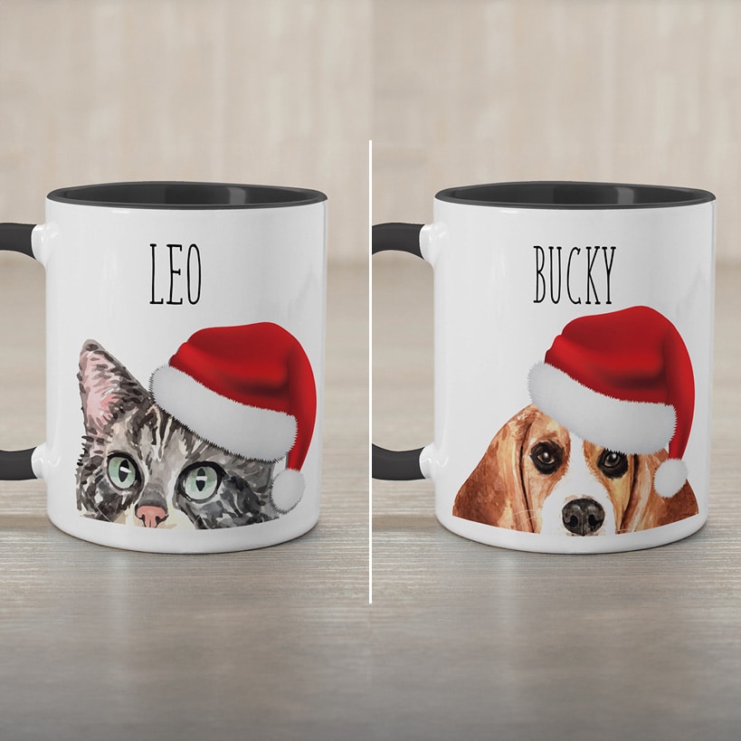 Personalized Christmas Pet Mug