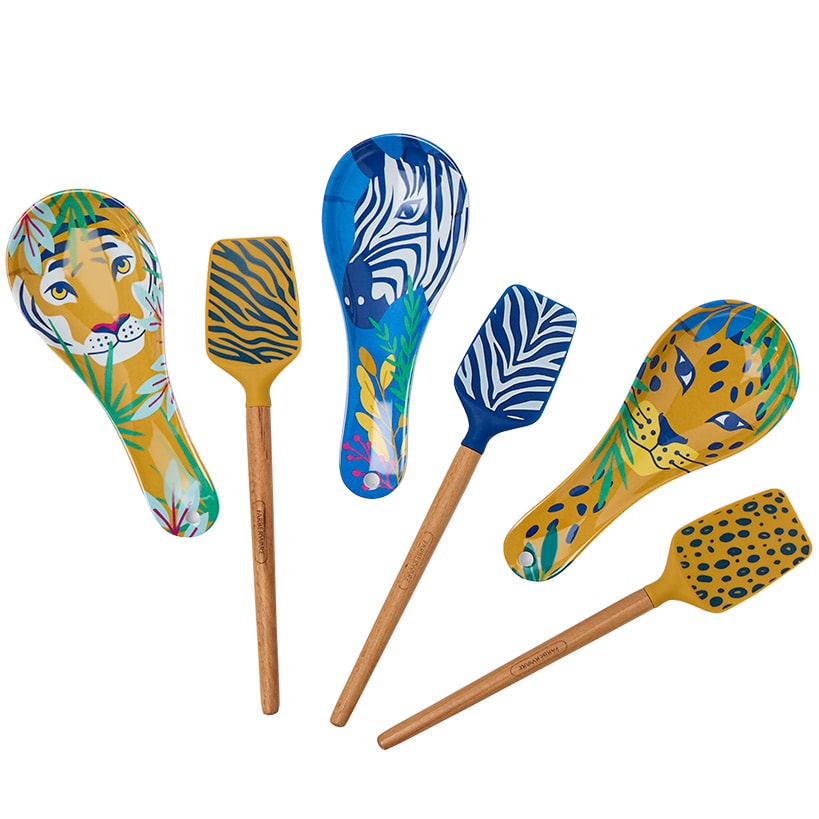Farberware Spoon Rest and Spatula Set