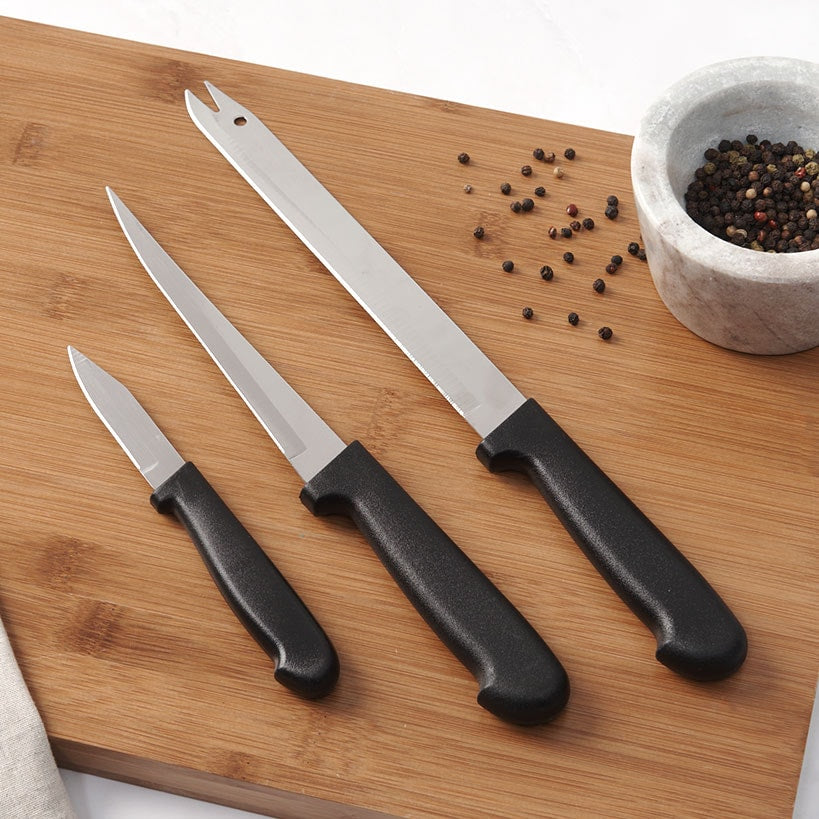 Edge of Glory™ 3 Pc. Stainless Steel Knife Set