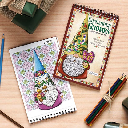 Enchanting Gnomes Coloring Book