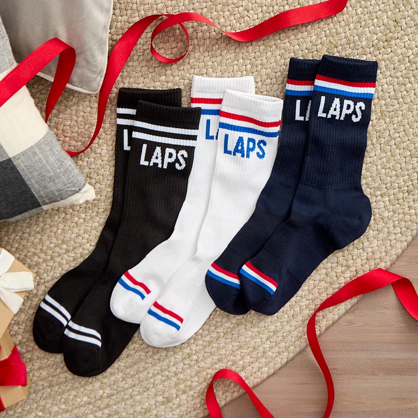 Fourlaps Men's Crew Socks