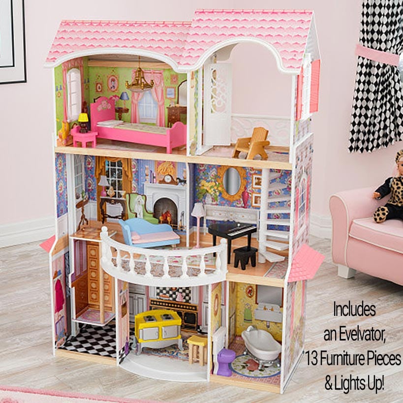 Kidkraft® Magnolia Three Story Wooden Dollhouse