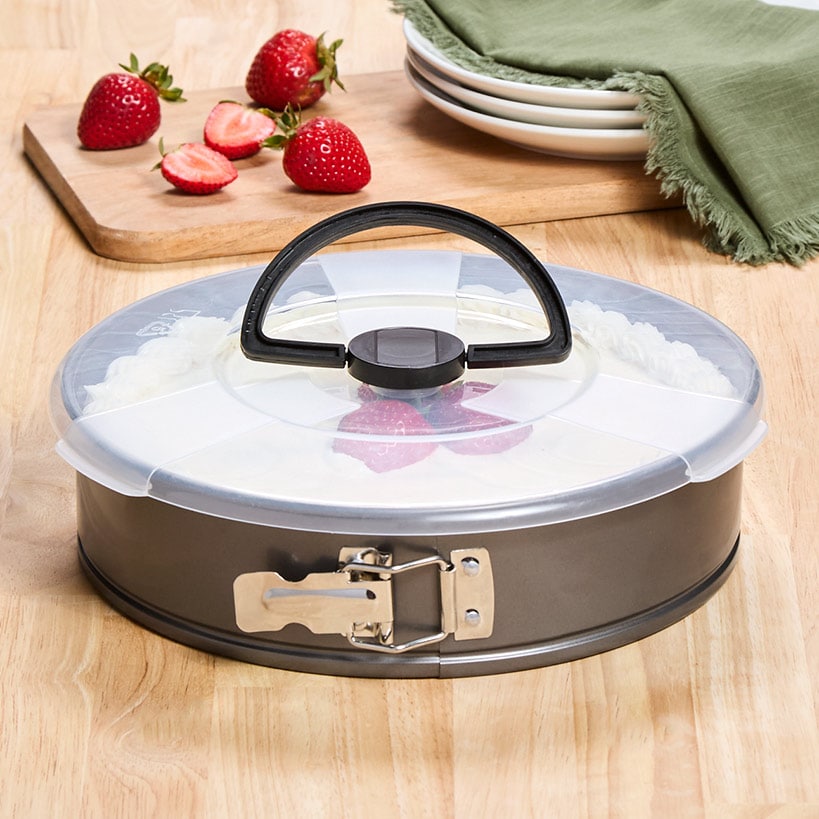 Nonstick Springform Baking Pan with Travel Lid