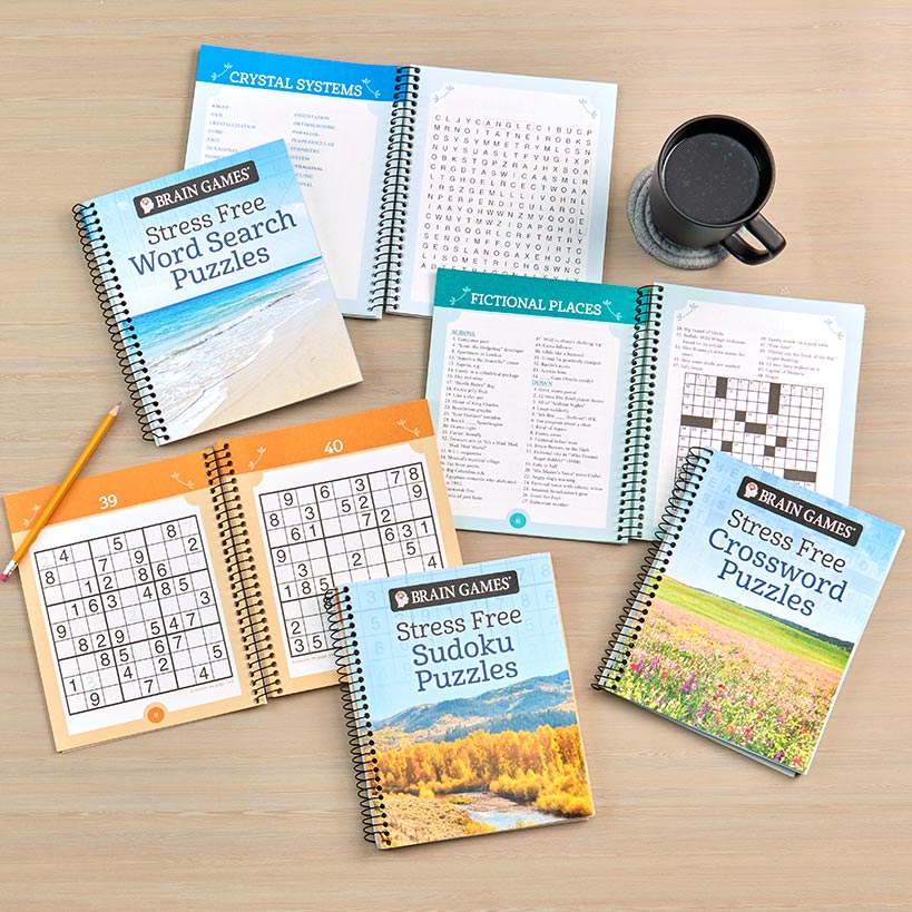 Brain Games® Stress Free Word Search Sudoku Or Crossword Puzzles
