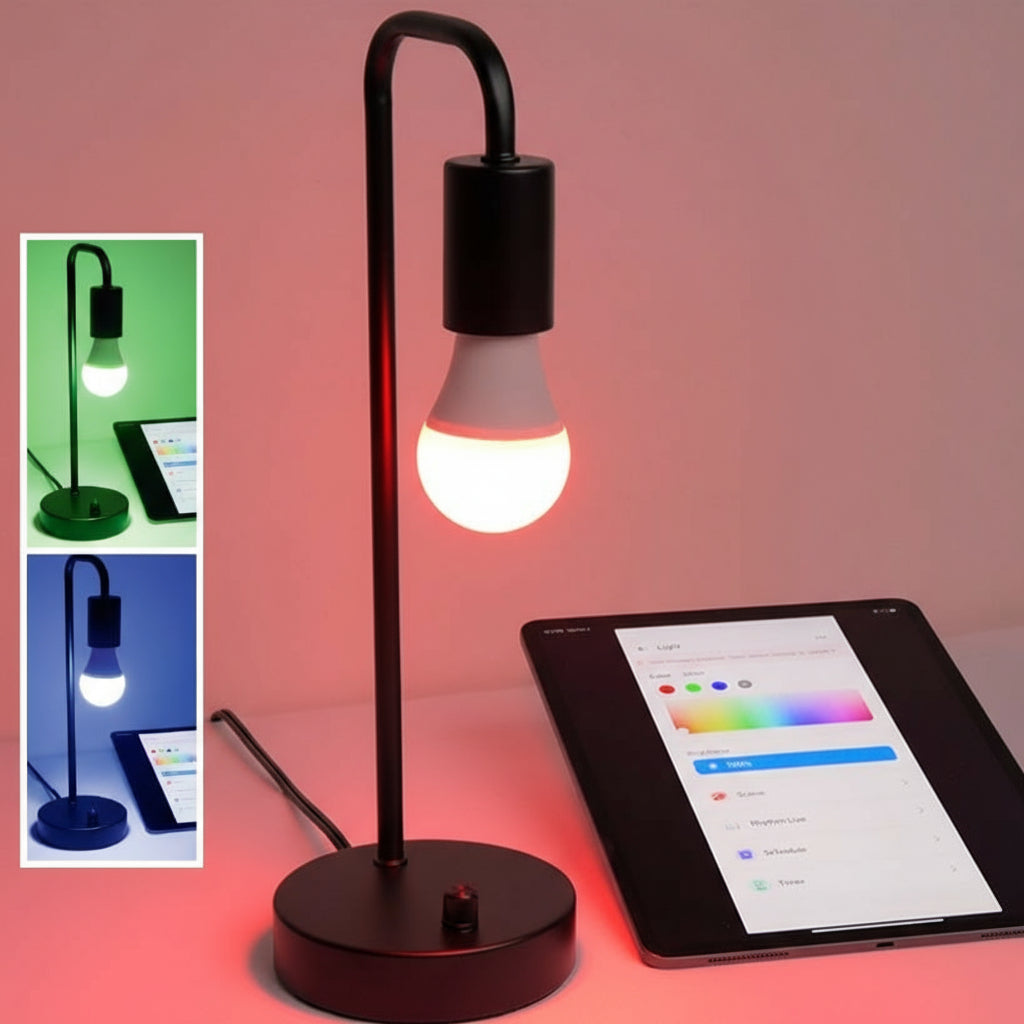 Smart LED Bulb Voice And App Controlled Dimmable 16 Million Colors