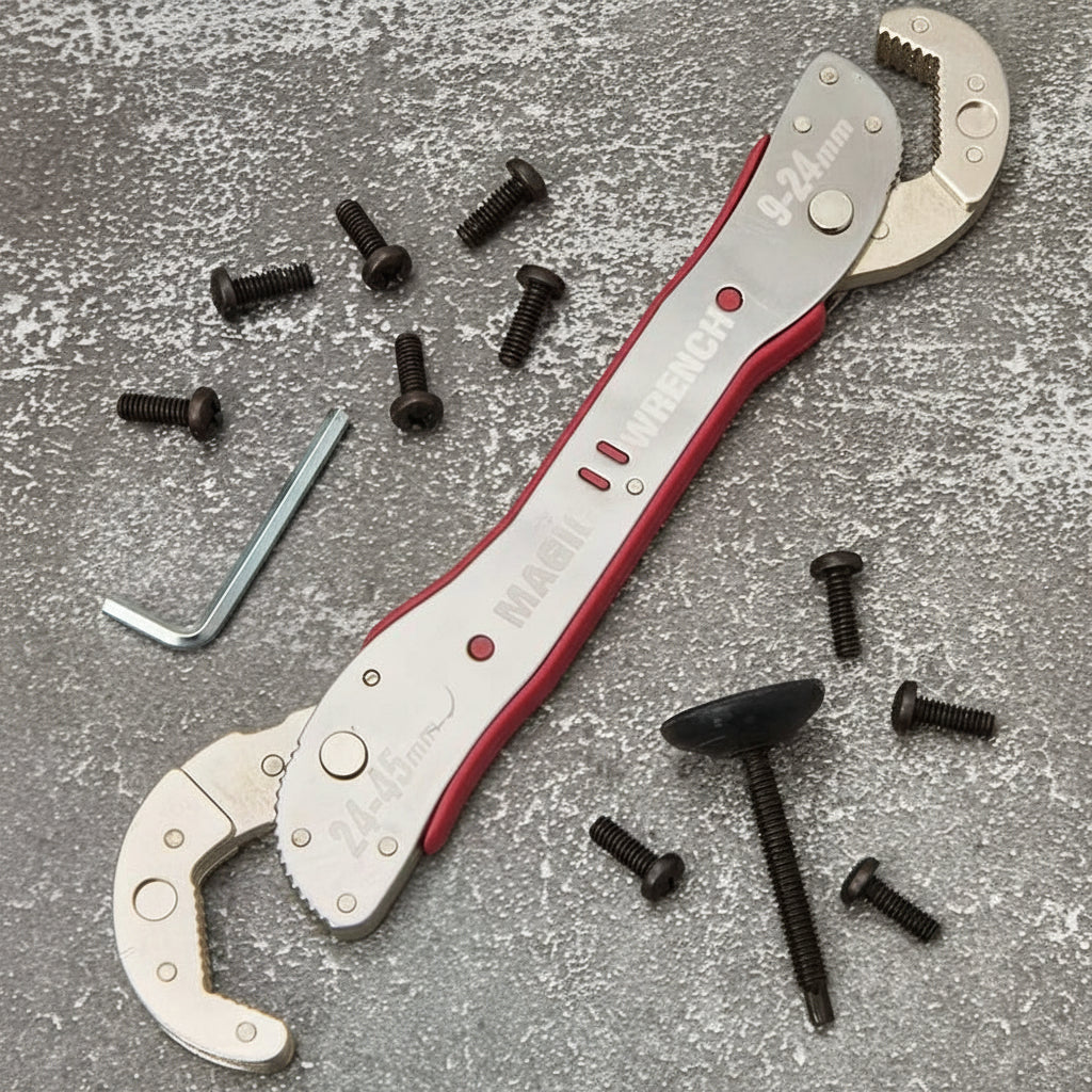 Universal Adjustable 37-In-1 Multifunction Wrench Spanner Tool