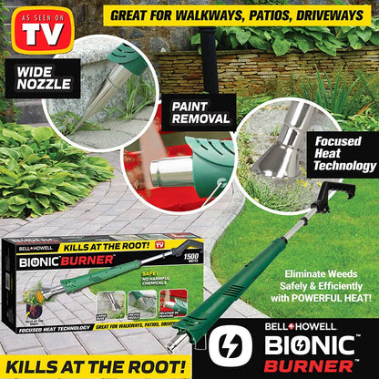 bell & howell bionic grow led plant light Bell+Howell® Bionic™ Burner™ Electric Weed Killer 1500 Watts