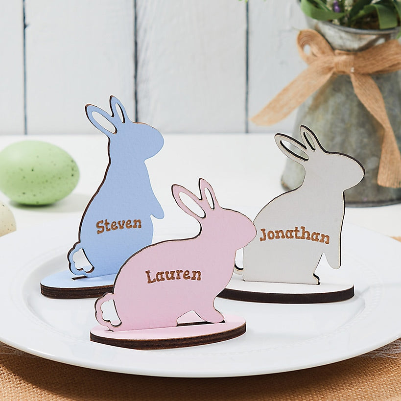 Personalized Standing Bunny Wood Gifts