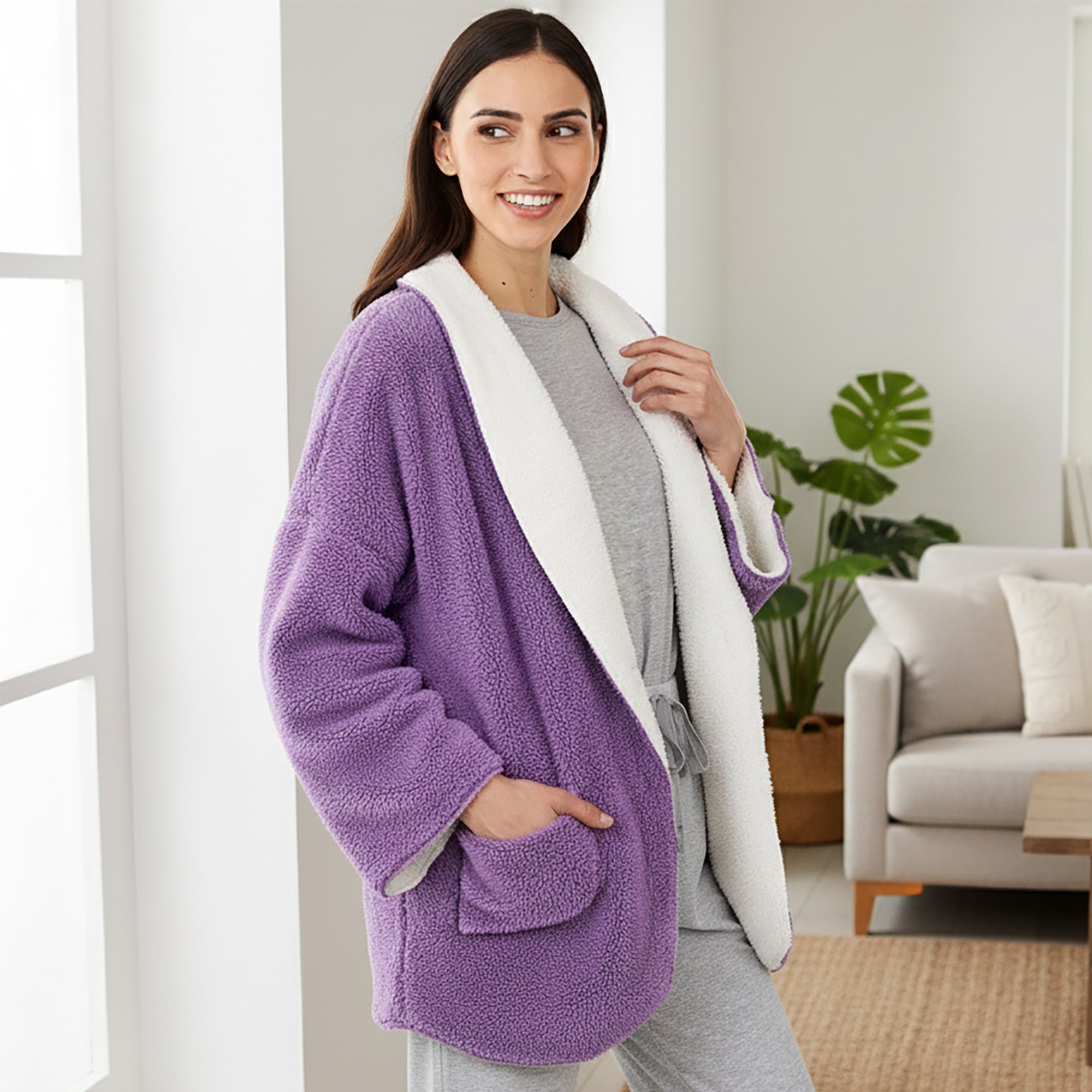 Women's Fleece Reversible Jacket