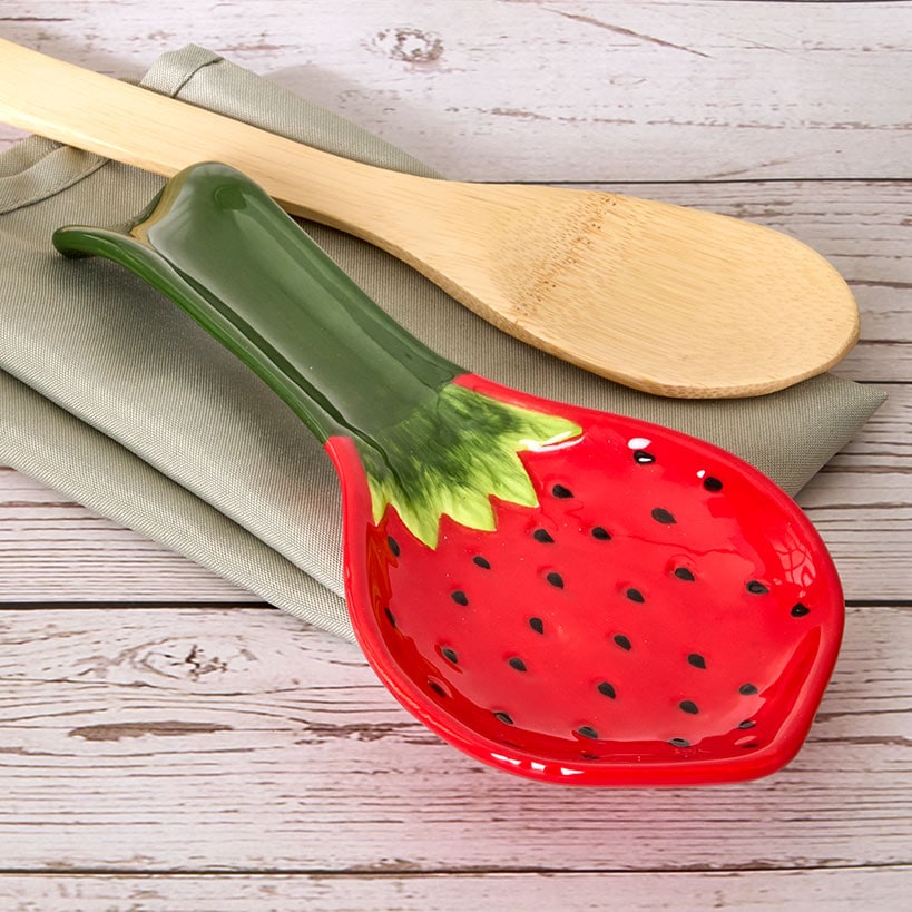 Strawberry Fields Decorative Spoon Rest