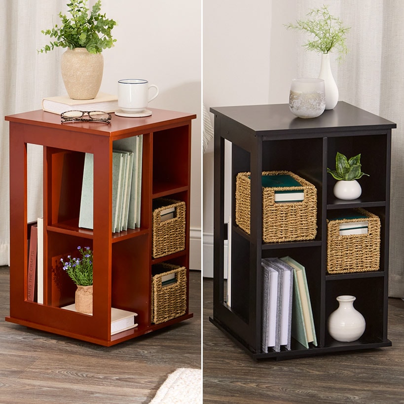 Stylish and Practical Rotating End Table
