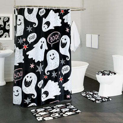 Fashion Ghost Bath Set 16-Pc. Memory Foam