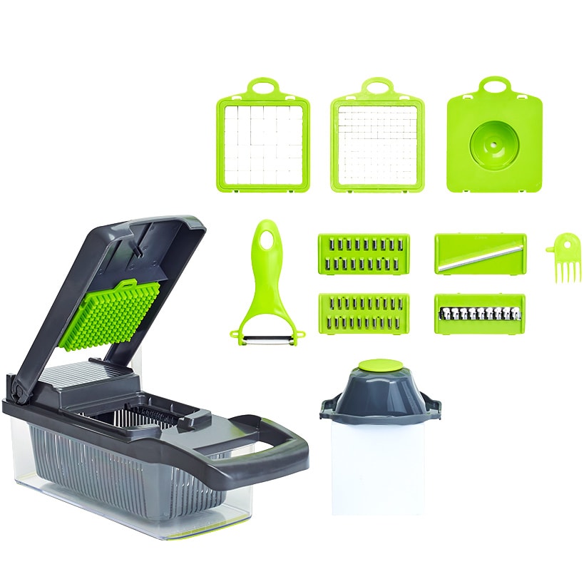 Vegetable Shredder & Chopper - 12-in-1