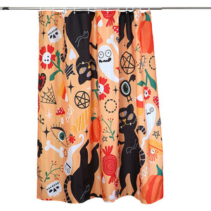 Dancing Cats Halloween Bath Set 16-Pc. Memory Foam