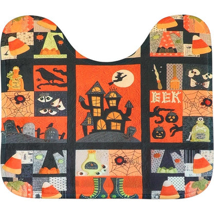 Halloween Patchwork Bath Decor 16-Pc. Set