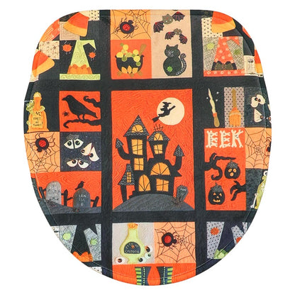 Halloween Patchwork Bath Decor 16-Pc. Set