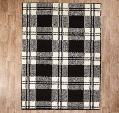 Plaid Decorative Rug Collection