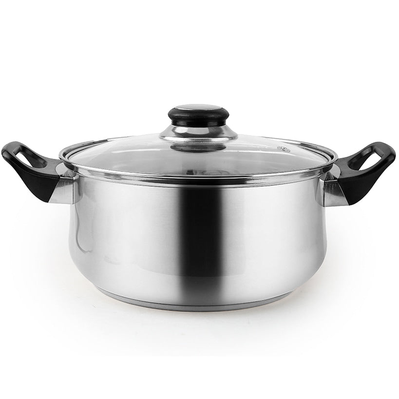 Stainless Steel Cookware Set with Utensils - 17-Pc.#title_
