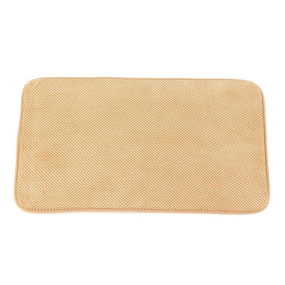 Memory Foam Beige Kitchen Rug
