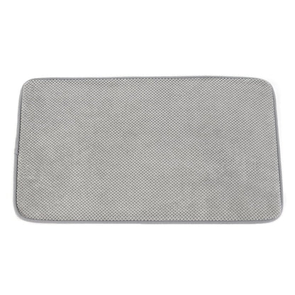 Memory Foam Beige Kitchen Rug