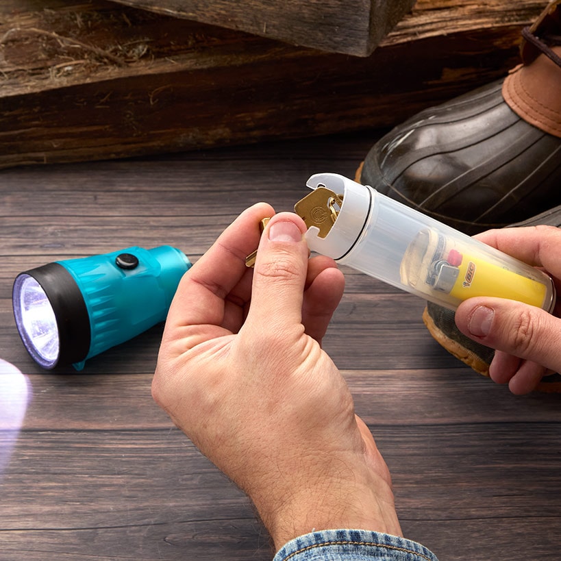 Floating Flashlight Waterproof Water Activated 5 LED Light Modes