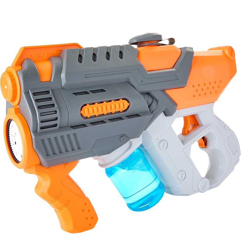 2-In-1 Water and Bubble Gun - Powerful Water Blaster and Bubble Maker