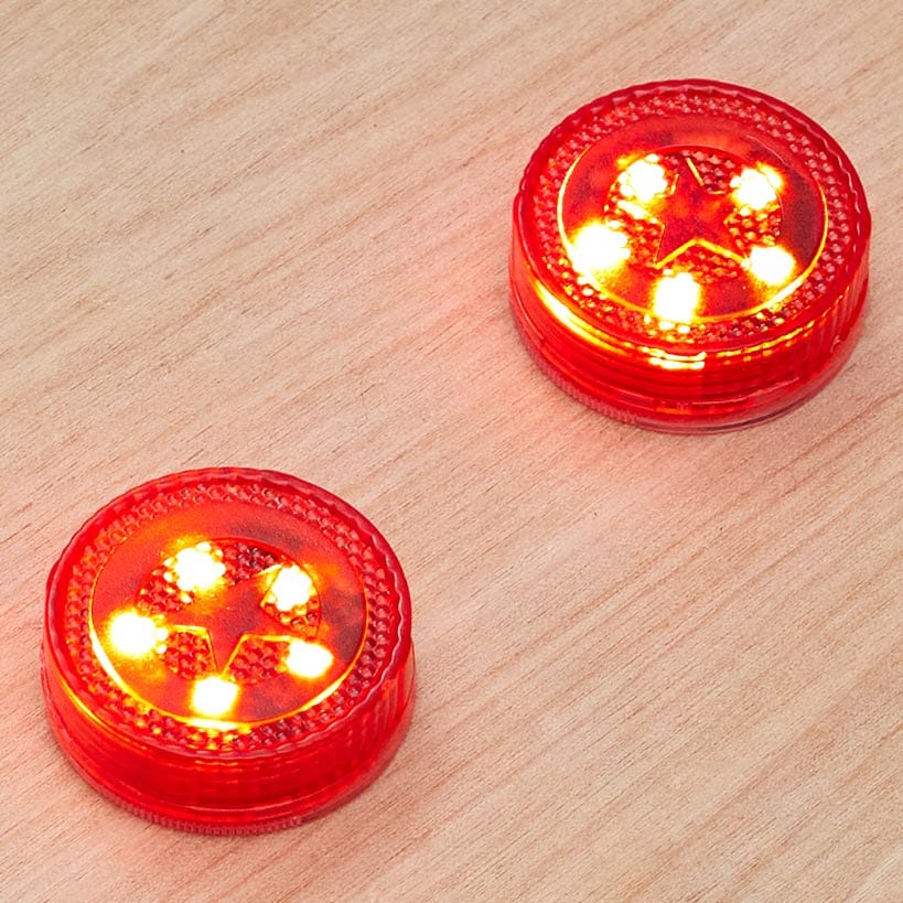 Wireless Car Door LED Warning Roadside Safety Light Set of 2
