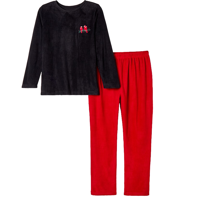 Women's Pajama Set 2-Pc. Cardinal#select-color_black