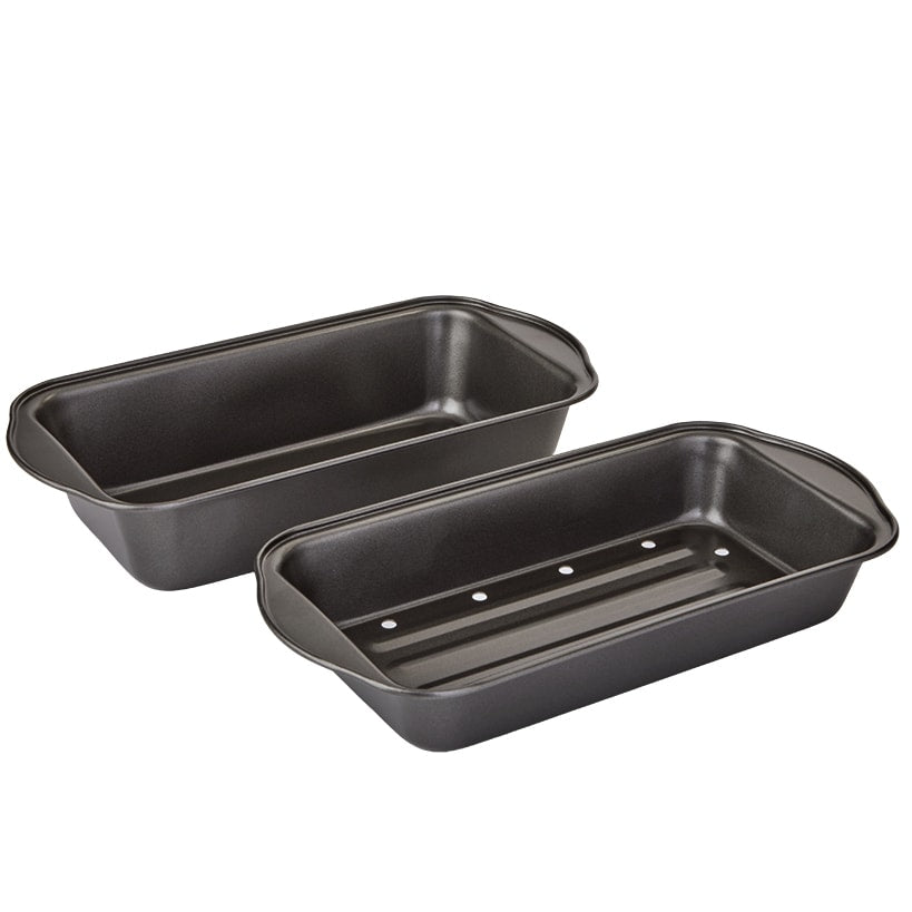 Nonstick Meatloaf Pan with Drain Tray