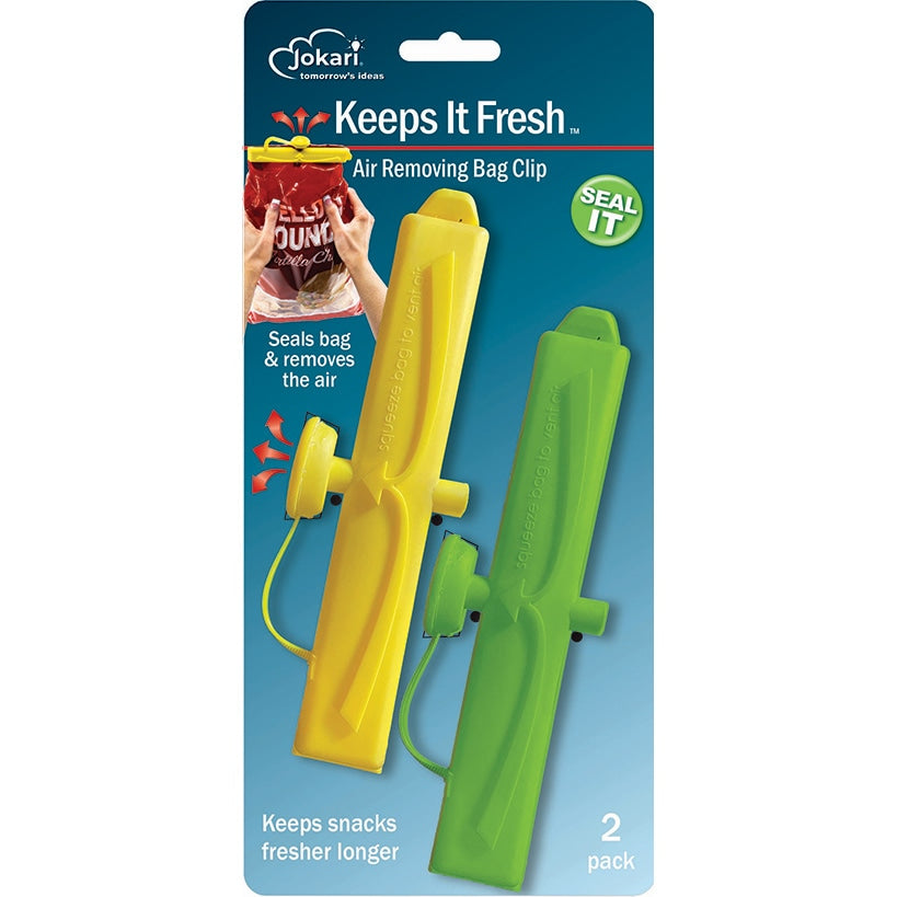 Jokari Air Removing Bag Clips - 2-Pk.