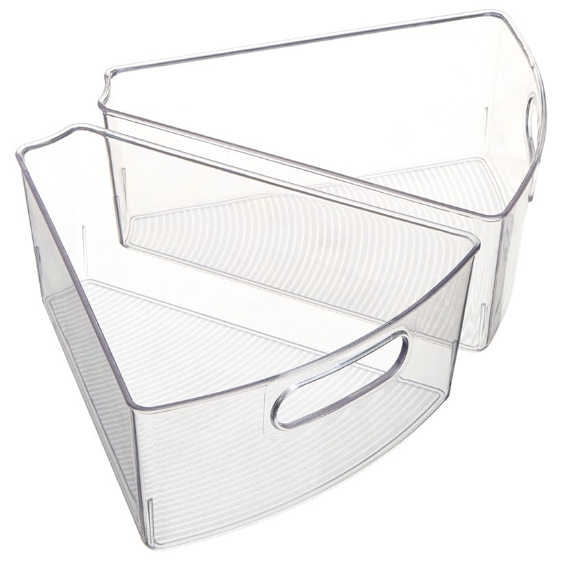 2-Pk. Lazy Susan Bins