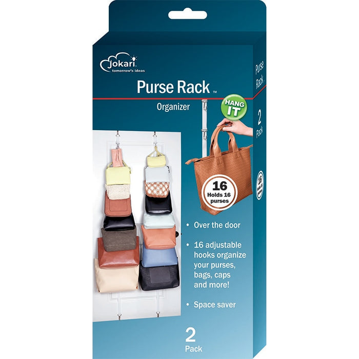 Over-the-Door Velcro Purse and Accessory Rack - 2-Pk. | The Lakeside ...
