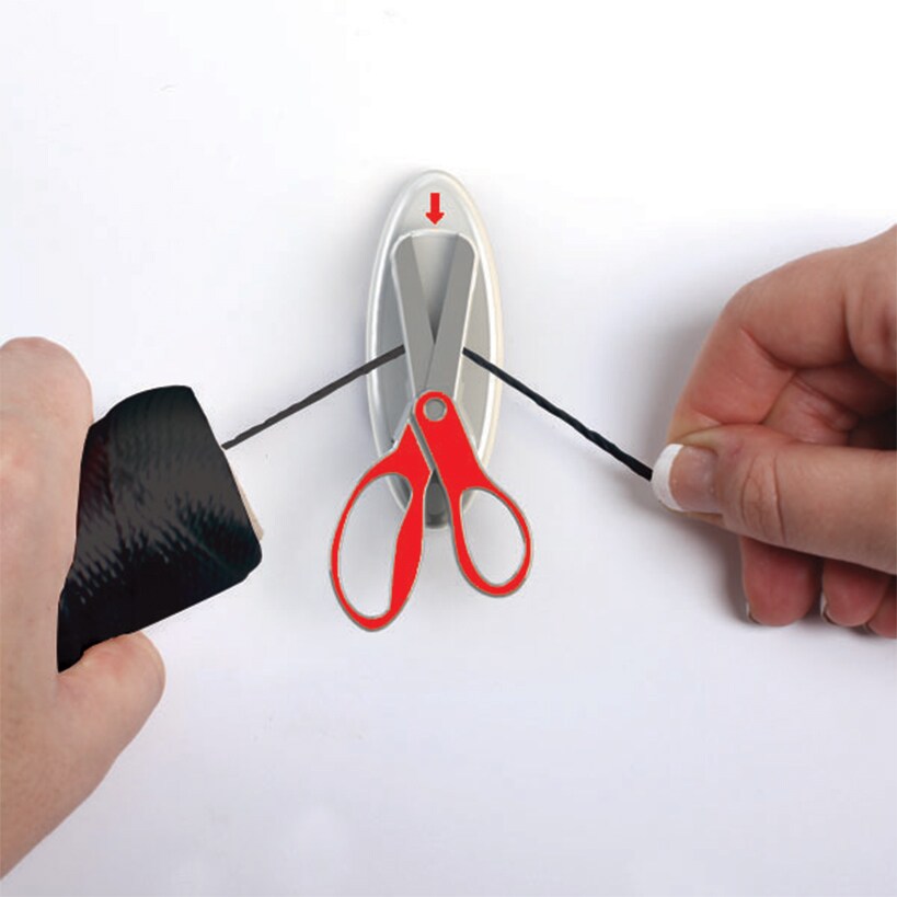 Quick-Cut Stick-on Cutter Tool - Kitchen and Home
