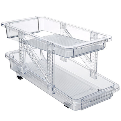 Expandable Kitchen Pantry Can Organizer - 2-Tier