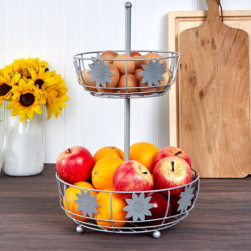 Sunflower Kitchen Décor - Dishrack, Utensil Holder, Paper Towel Holder#select-item_2-tier-stand