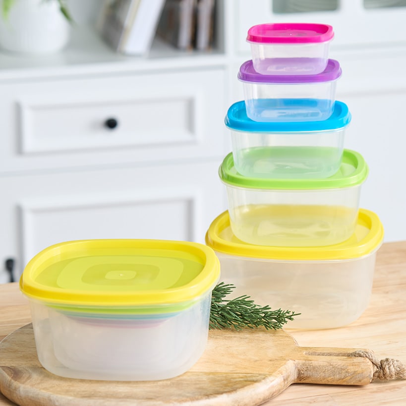 Food Storage Containers Set for Meal Prep - 20-Pc.
