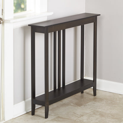 Narrow Entryway Wood Console Accent Table - 32"H