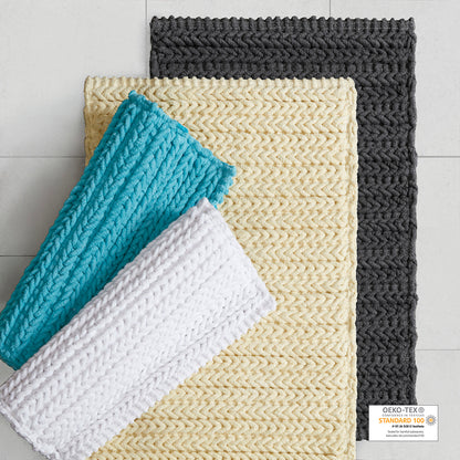 100% Cotton Chenille Chain Stitch Rug - image 6