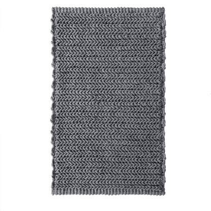 100% Cotton Chenille Chain Stitch Rug - image 5